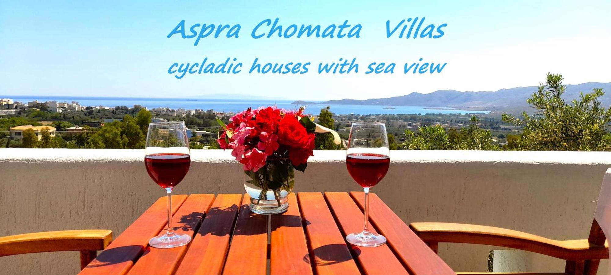 Aspra Chomata Villas Karystos  Exterior photo